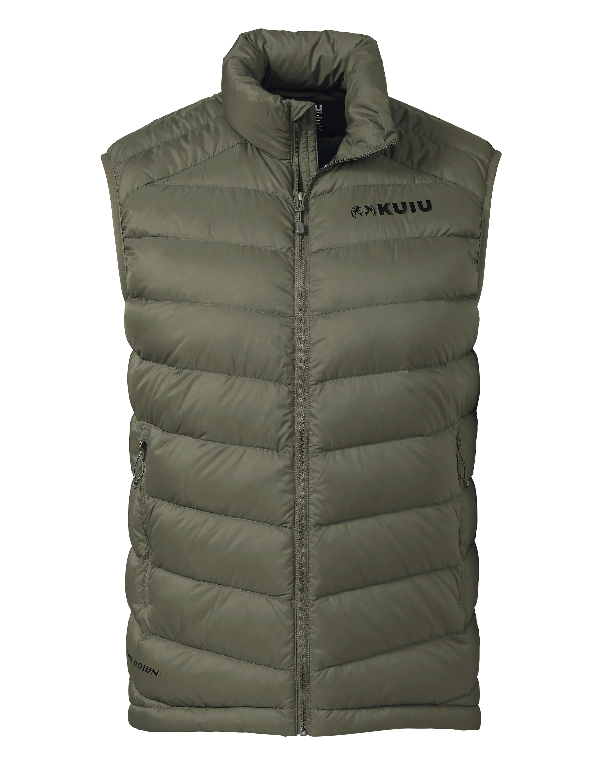 Super Down LT Vest | Ash