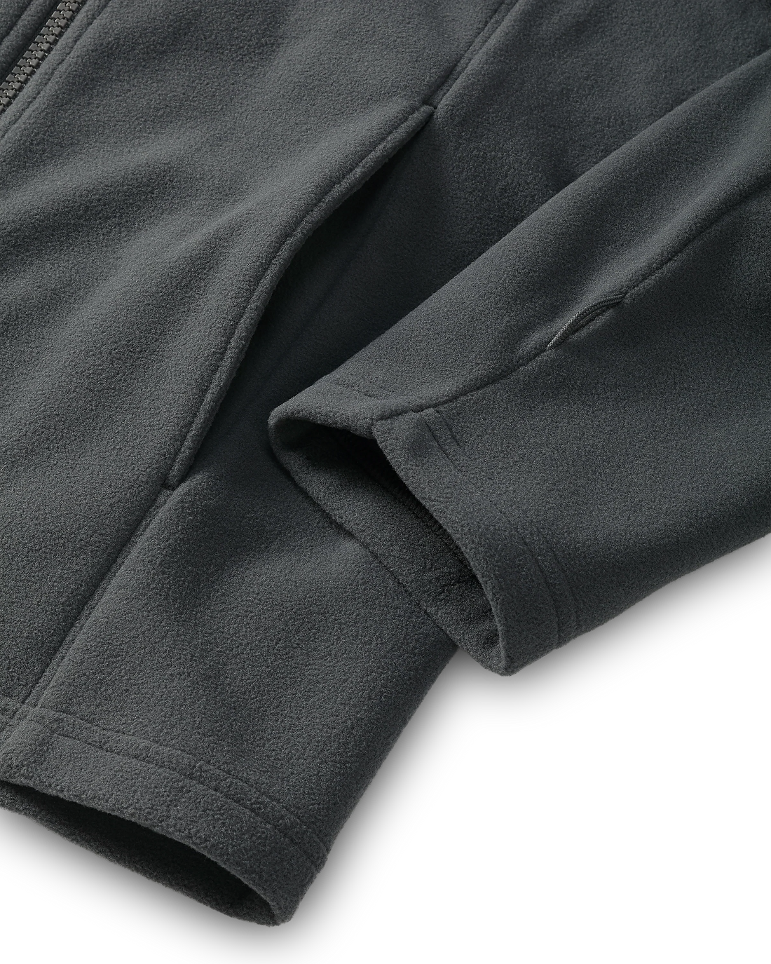Youth Versa Fleece Full Zip | Gunmetal