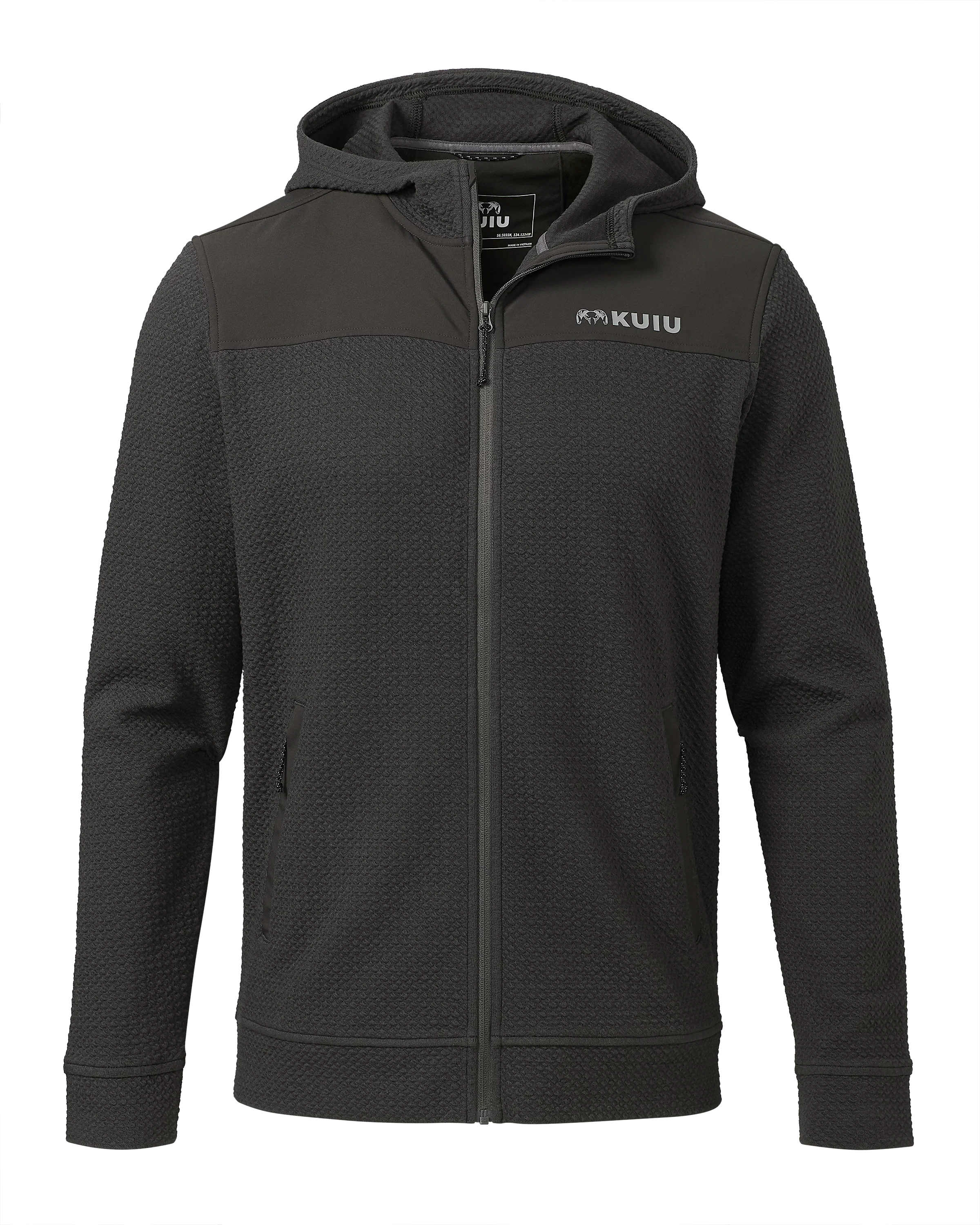 Solitude Knit Hoodie | Asphalt