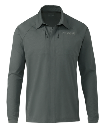 Tiburon Hybrid Snap Shirt | Stone