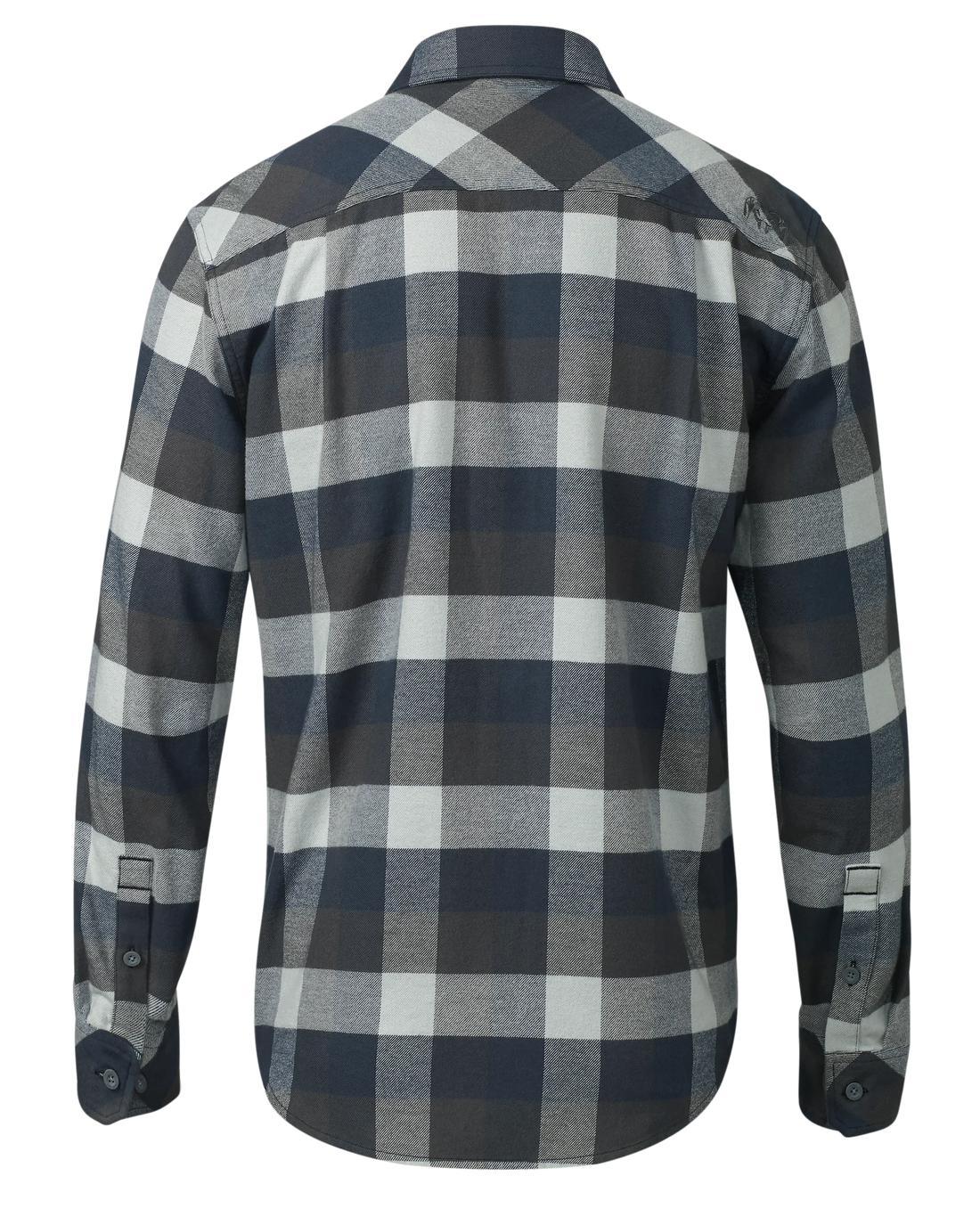 Field Flannel Shirt | Steel Blue Trio