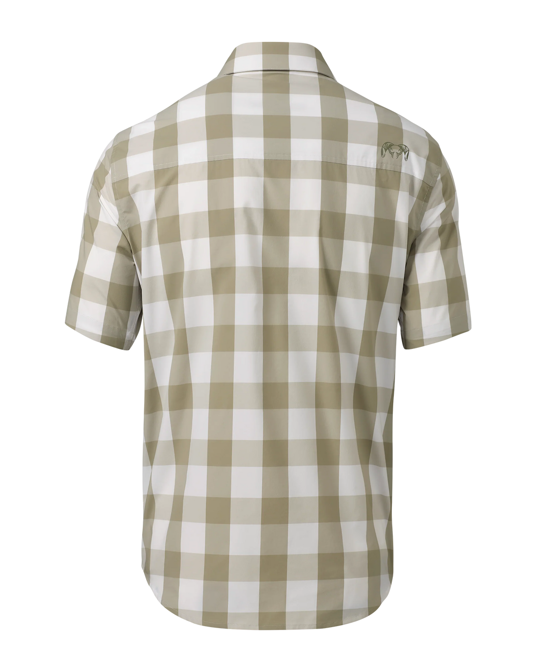 Borrego SS Shirt | Sand Plaid