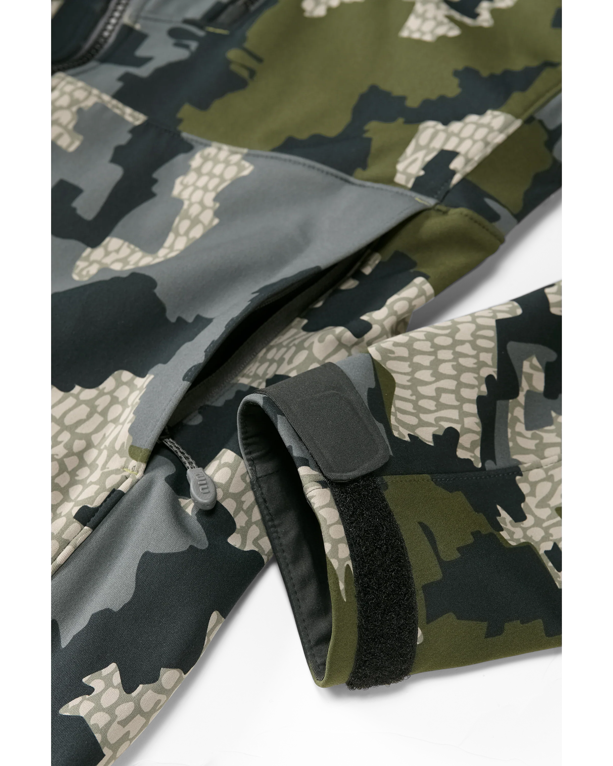 Axis Hybrid Hooded Jacket | Verde