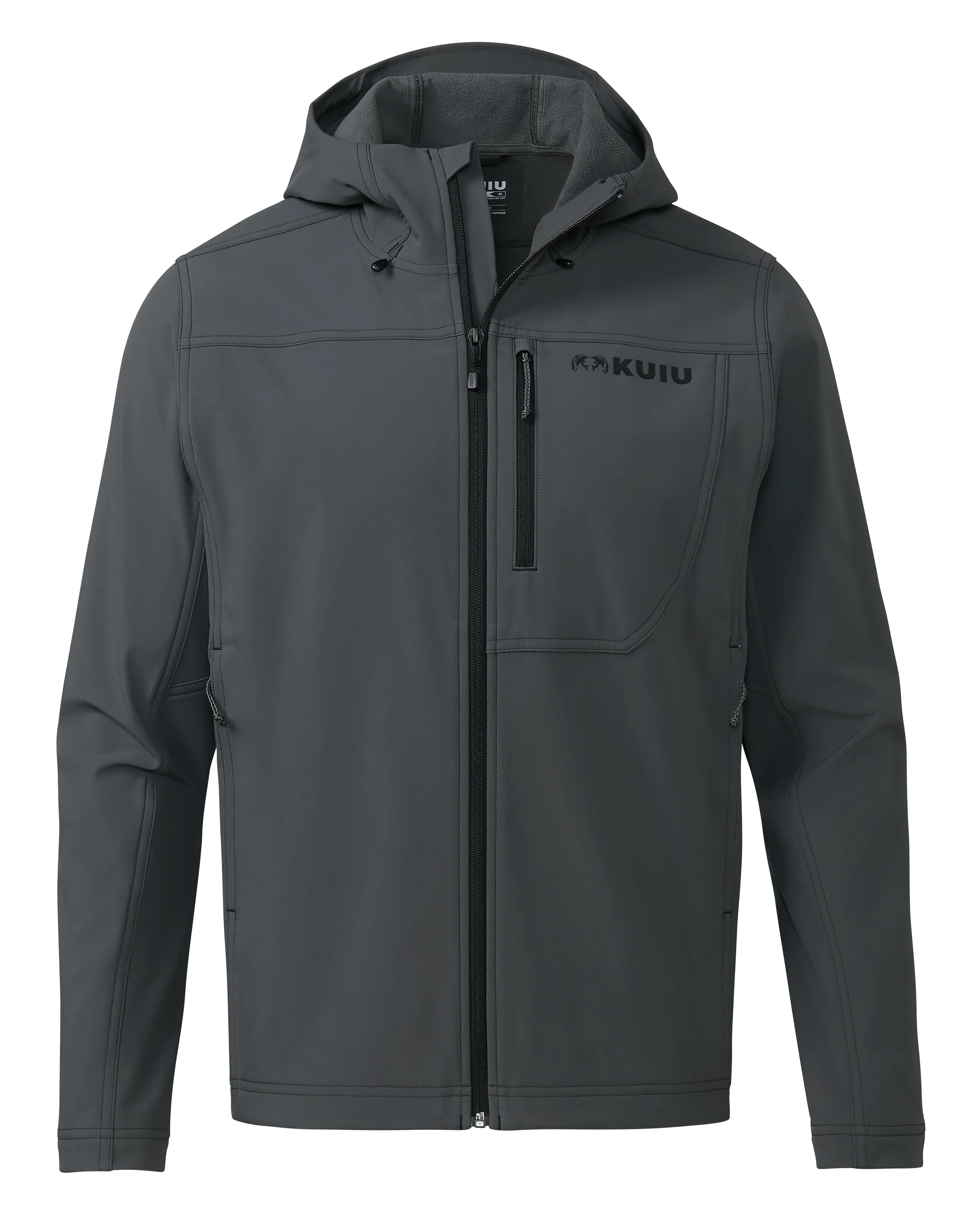Alpine Hooded Jacket | Gunmetal