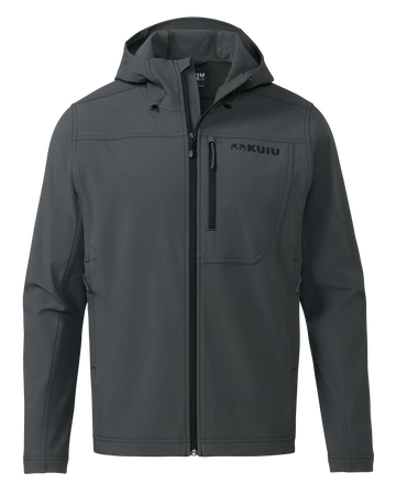 Alpine Hooded Jacket | Gunmetal