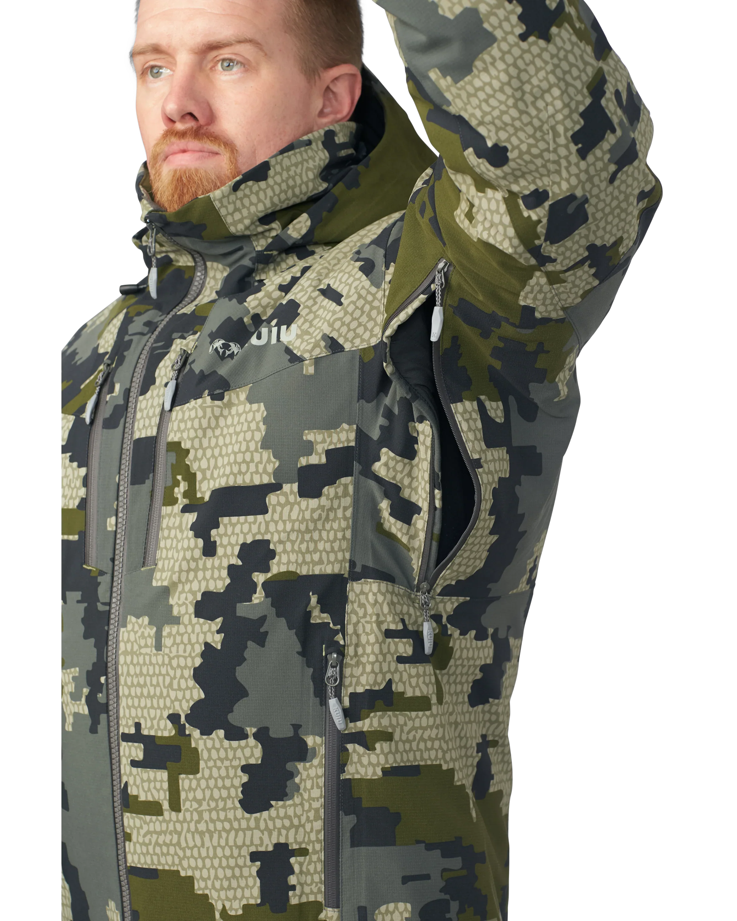 KUIU Kutana Gale Force Hooded Jacket | Verde